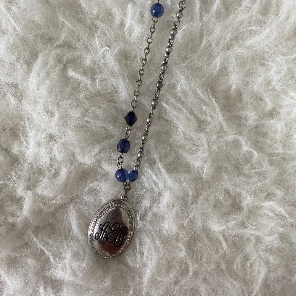 American Eagle Pendant Beaded Necklace
